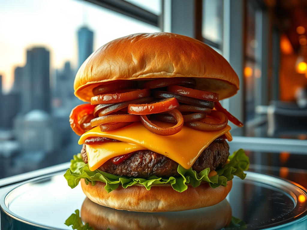 Découvrez l&rsquo;Iron Burger de Luxe inspiré d&rsquo;Iron Man