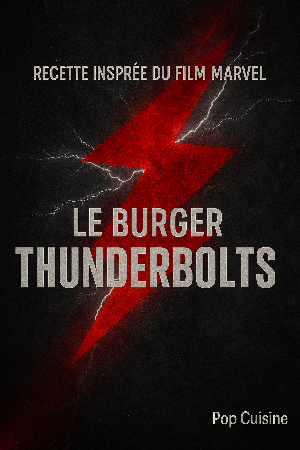 Recette de Burger Inspirée par Thunderbolts du MCU