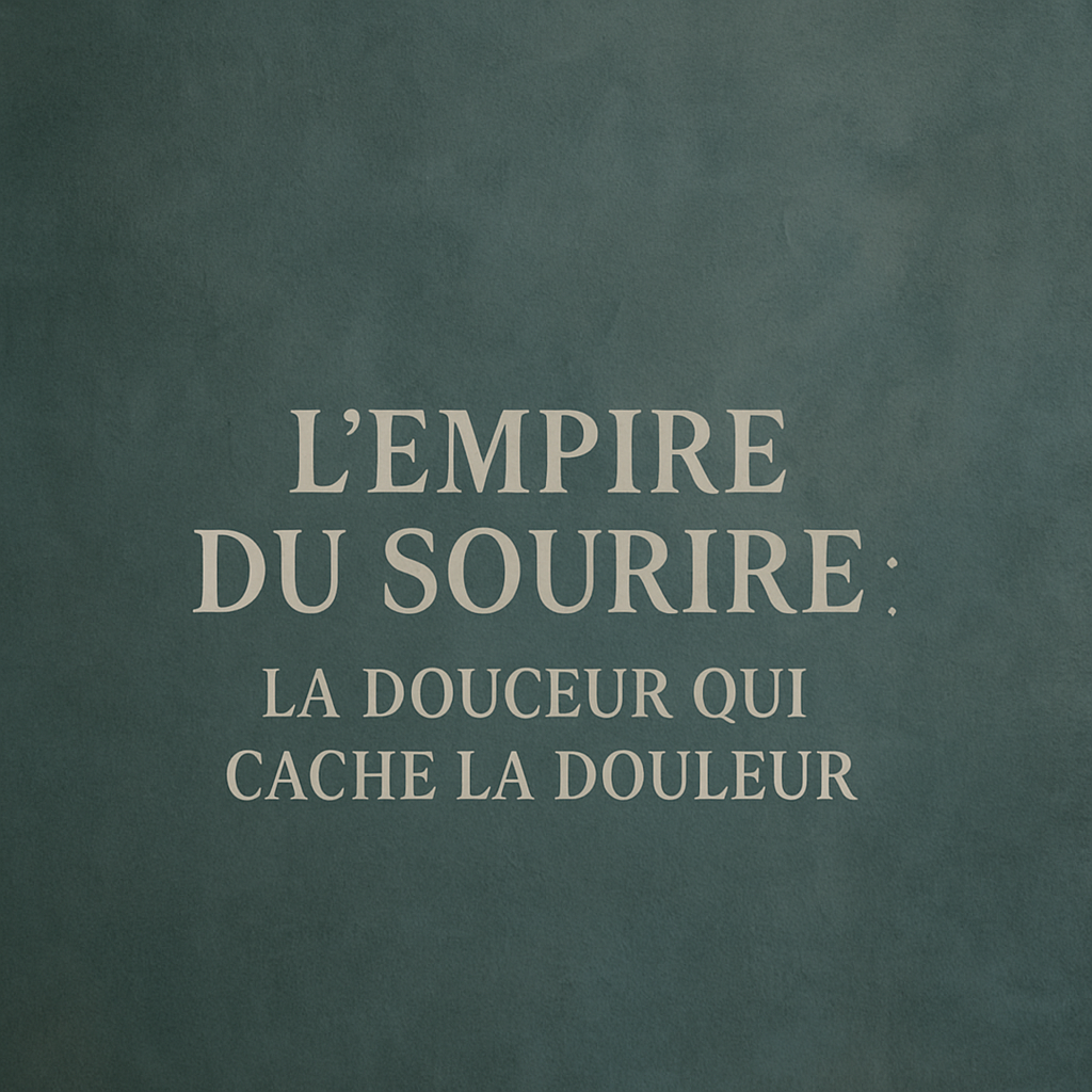 L’Empire du sourire : la douceur qui cache la douleur