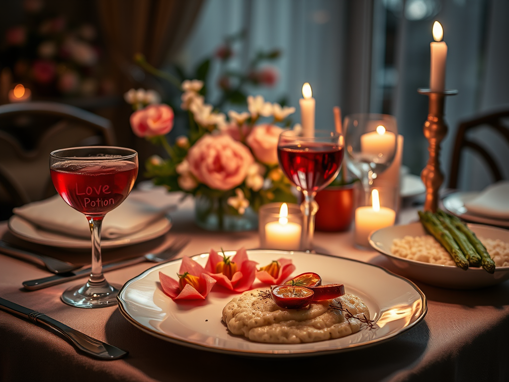 L’amour se cuisine à deux — Le menu chic & sensuel qui fait fondre les cœurs