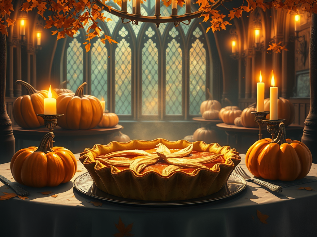 Recette de Tarte à la Citrouille Harry Potter